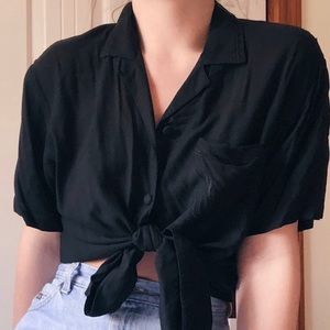 Vintage short sleeve button down shirt